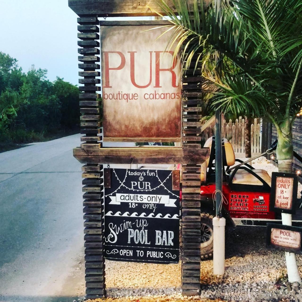 Pur Boutique Cabanas, Adults Only San Pedro  Exterior foto